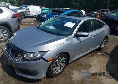 2016 Honda Civic Ex из США, поврежденный, VIN 19XFC2F79GE229859